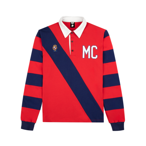 Mcfly Classic Fit Striped Jersey Rugby Shirt